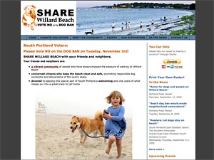 SHARE Willard Beach