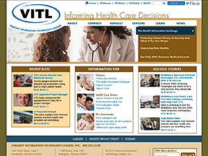 VITL home page redesign